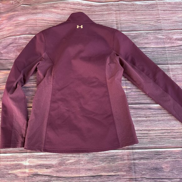 Under Armour Womens Cold Gear Infrared Full Zip Jacket Size Medium - Picture 2 of 4